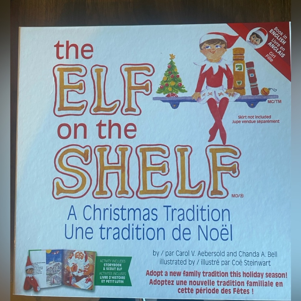 The Elf on the Shelf: A Christmas Tradition Book - box set - Girl elf